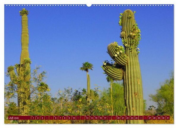 Produktbild: Arizona &bull; Impressionen (hochwertiger Premium Wandkalender 2026 DIN A2 quer), Kunstdruck in Hochglanz