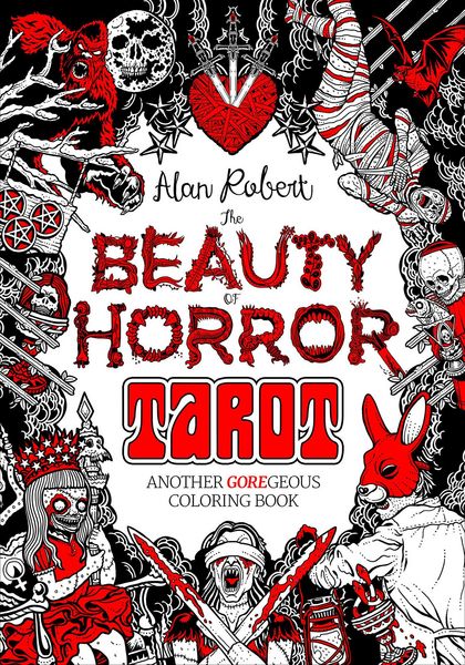 Produktbild: The Beauty of Horror: Tarot Coloring Book
