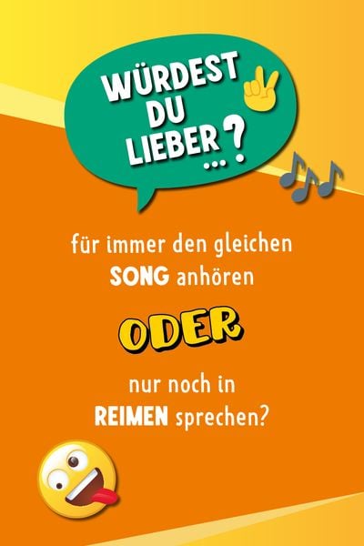 Produktbild: Kartenspiel: W&uuml;rdest du lieber ...? F&uuml;r Teens