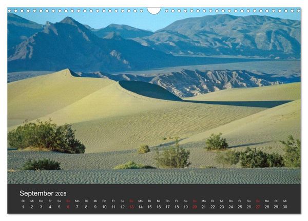 Produktbild: W&uuml;sten, wilde Sch&ouml;nheiten (Wandkalender 2026 DIN A3 quer), CALVENDO Monatskalender