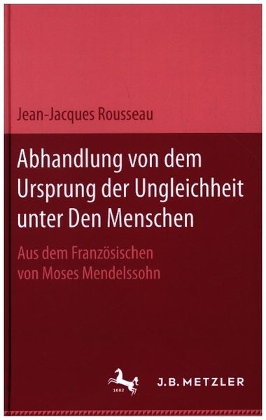 Produktbild: Abhandlung von dem Ursprung der Ungleichheit unter den Menschen