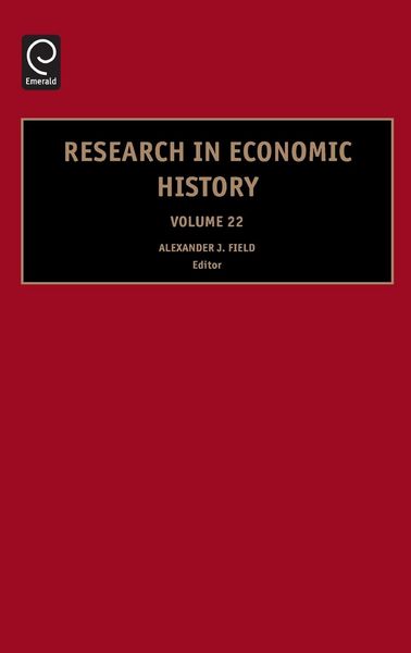 Produktbild: Research in Economic History