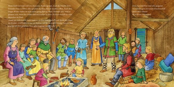 Produktbild: LESEMAUS 148: Mit den Wikingern auf hoher See