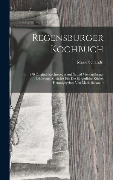 Produktbild: Regensburger Kochbuch