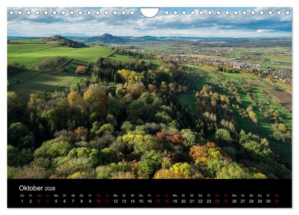 Produktbild: Der Hegau - Wanderparadies am westlichen Bodensee (Wandkalender 2026 DIN A4 quer), CALVENDO Monatskalender