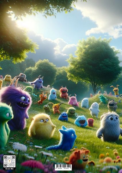 Produktbild: Kuschelmonster im Farbenrausch