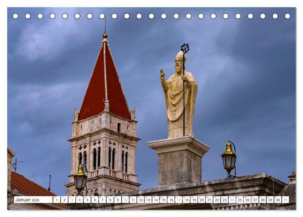 Produktbild: Kroatien - Dalmatien (Tischkalender 2026 DIN A5 quer), CALVENDO Monatskalender