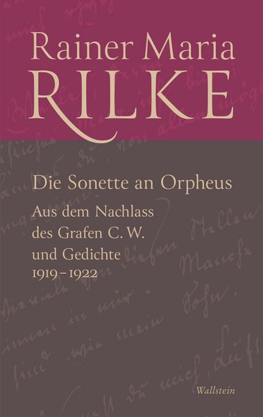 Produktbild: Die Sonette an Orpheus