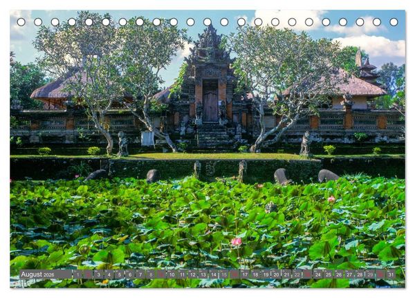 Produktbild: Peter Fischer - Bali 2026 (Tischkalender 2026 DIN A5 quer), CALVENDO Monatskalender