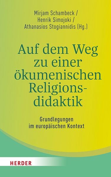 Produktbild: Auf dem Weg zu einer &ouml;kumenischen Religionsdidaktik