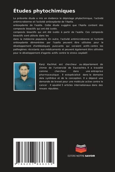 Produktbild: &Eacute;tudes phytochimiques