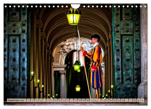 Produktbild: Reise durch Italien Vatikan (Wandkalender 2026 DIN A4 quer), CALVENDO Monatskalender