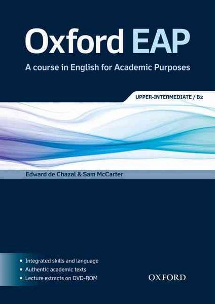 Produktbild: Oxford EAP B2: Student's Book and DVD-ROM Pack