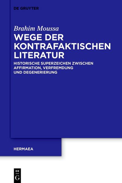 Produktbild: Wege der kontrafaktischen Literatur