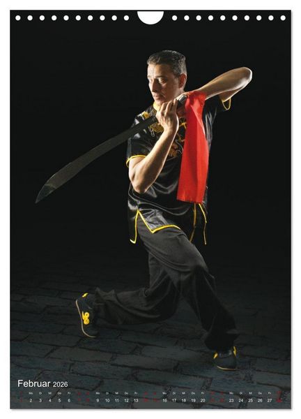 Produktbild: Kung Fu, Martial Art (Wandkalender 2026 DIN A4 hoch), CALVENDO Monatskalender