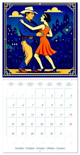 Produktbild: George Gershwin (Wall Calendar 2026 12 &times; 12 Inch) CALVENDO 12 Month Wall Calendar