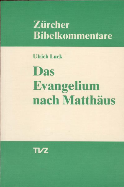 Produktbild: Das Evangelium nach Matth&auml;us