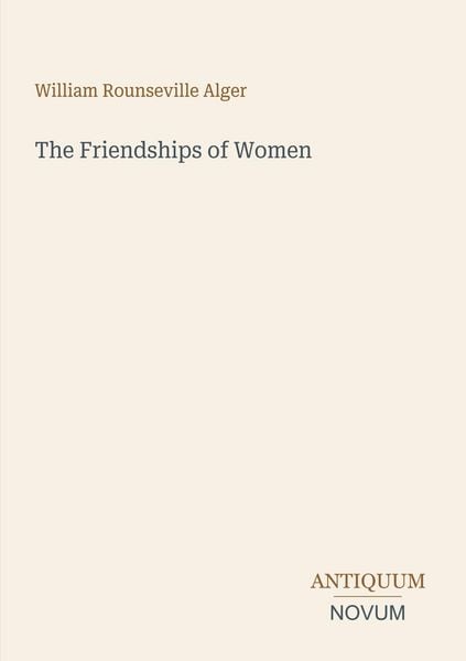 Produktbild: The Friendships of Women