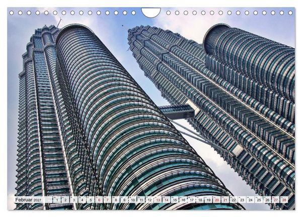Produktbild: Bangkok und Kuala Lumpur - Megast&auml;dte Asiens (Wandkalender 2027 DIN A4 quer), CALVENDO Monatskalender