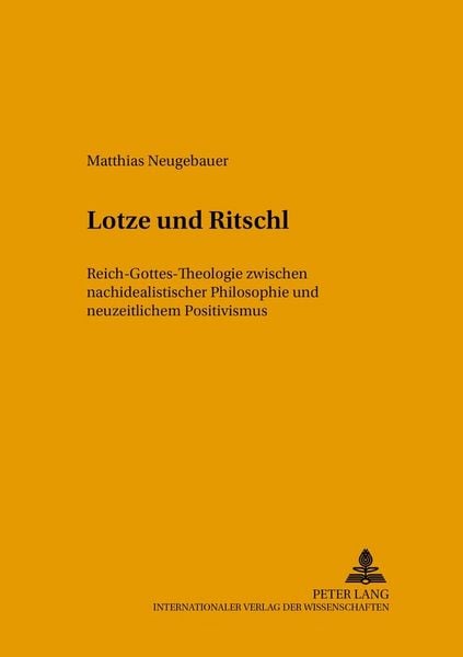 Produktbild: Lotze und Ritschl