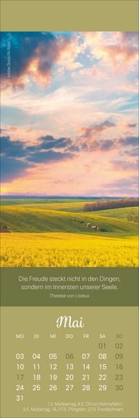 Produktbild: Achtsamkeit Lesezeichen & Kalender 2027