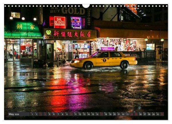 Produktbild: New York City favorites / UK-Version (Wall Calendar 2026 DIN A3 landscape), CALVENDO 12 Month Wall Calendar
