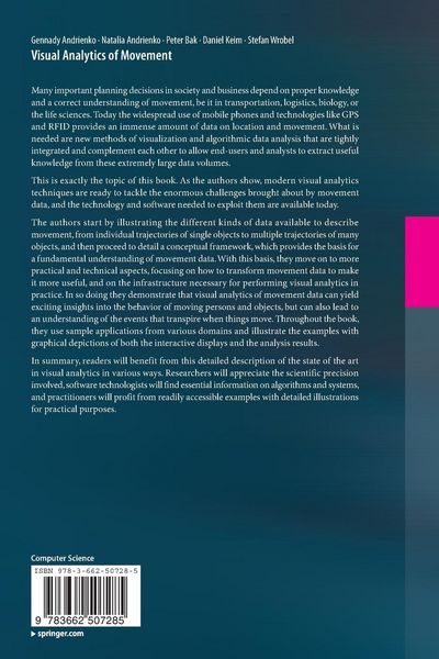 Produktbild: Visual Analytics of Movement