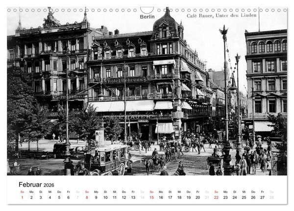 Produktbild: Gr&uuml;&szlig;e aus dem alten Berlin (Wandkalender 2026 DIN A3 quer), CALVENDO Monatskalender