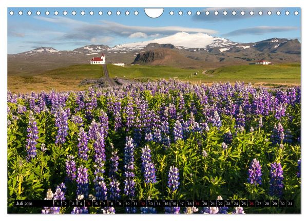 Produktbild: Skandinavien: Magischer Norden (Wandkalender 2026 DIN A4 quer), CALVENDO Monatskalender