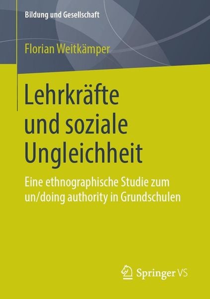 Produktbild: Lehrkräfte und soziale Ungleichheit