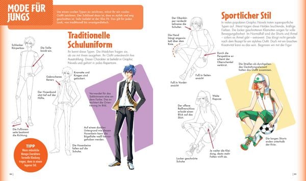 Produktbild: Dein ultimativer Manga-Anime-Zeichenkurs &ndash; Fashion &ndash; Starke Charaktere in stylischen Outfits