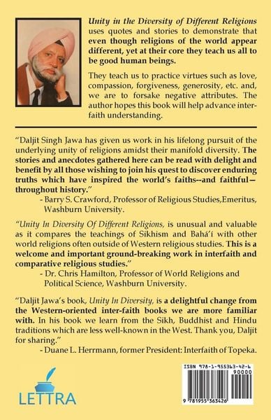 Produktbild: Unity In The Diversity Of Different Religions