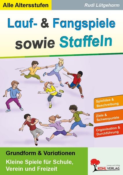 Produktbild: Lauf- und Fangspiele sowie Staffeln