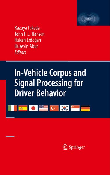 Produktbild: In-Vehicle Corpus and Signal Processing for Driver Behavior