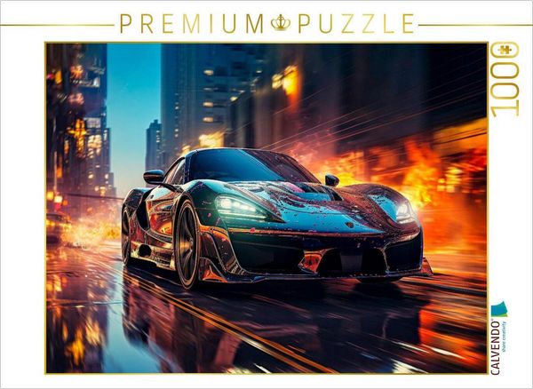 Produktbild: CALVENDO Puzzle Sportwagen | 1000 Teile Lege-Gr&ouml;&szlig;e 64x48cm Foto-Puzzle f&uuml;r gl&uuml;ckliche Stunden