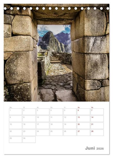 Produktbild: &iexcl;viva S&uuml;damerika (Tischkalender 2026 DIN A5 hoch), CALVENDO Monatskalender