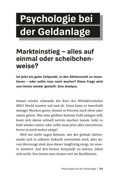 Produktbild: Geldanlage Basics