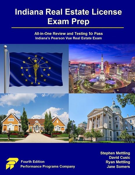 Produktbild: Indiana Real Estate License Exam Prep