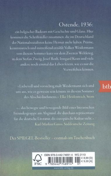 Produktbild: Ostende. 1936, Sommer der Freundschaft
