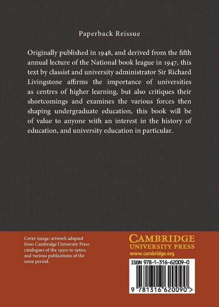 Produktbild: Some Thoughts on University Education