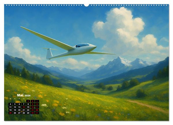 Produktbild: Wind bewegt die Welt (Wandkalender 2026 DIN A2 quer), CALVENDO Monatskalender