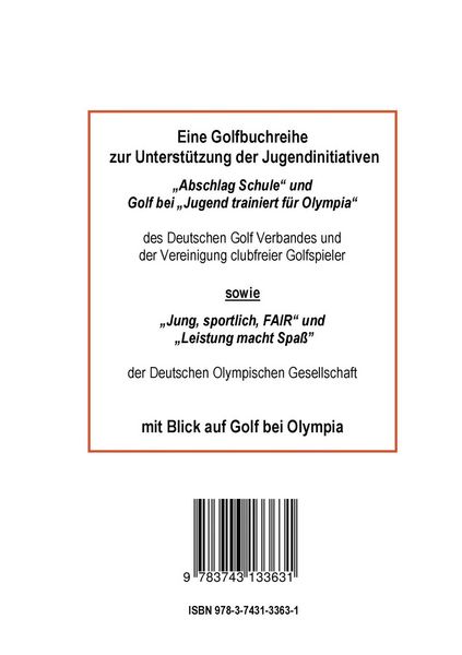 Produktbild: Golf - Olympisches Workbook
