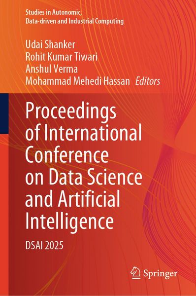 Produktbild: Proceedings of International Conference on Data Science and Artificial Intelligence
