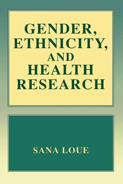 Produktbild: Gender, Ethnicity, and Health Research