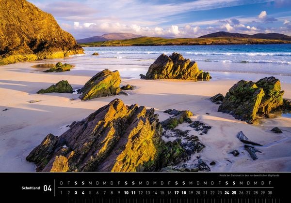Produktbild: Schottland Premiumkalender 2027