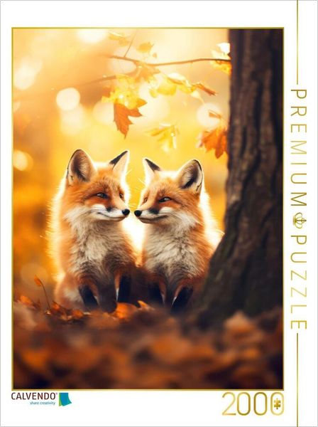 Produktbild: CALVENDO Puzzle Herbstliebe | 2000 Teile Lege-Gr&ouml;&szlig;e 90x67cm Foto-Puzzle f&uuml;r gl&uuml;ckliche Stunden