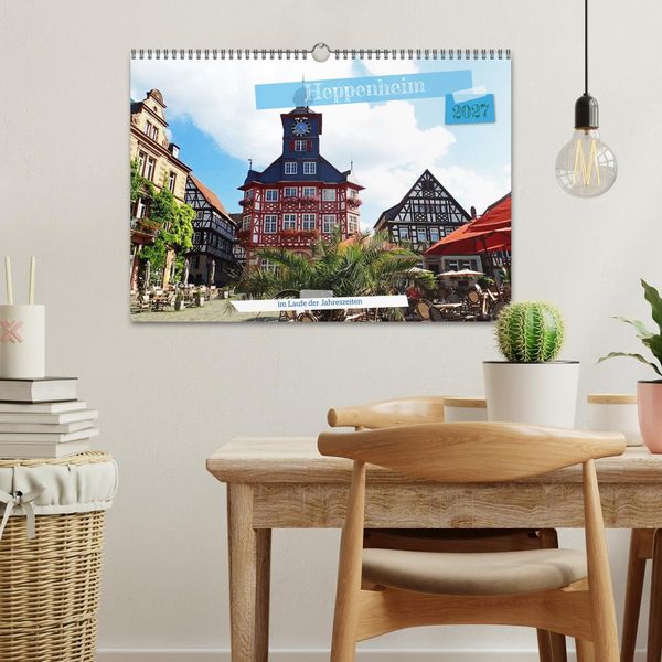 Produktbild: Heppenheim im Laufe der Jahreszeiten (Wandkalender 2027 DIN A3 quer), CALVENDO Monatskalender