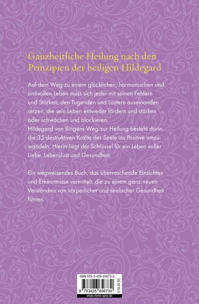 Produktbild: Die Psychotherapie der Hildegard von Bingen