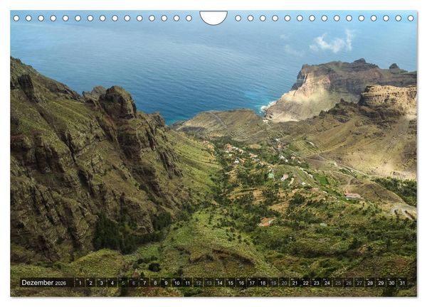 Produktbild: La Gomera 2026 - Eine Entdeckungsreise (Wandkalender 2026 DIN A4 quer), CALVENDO Monatskalender