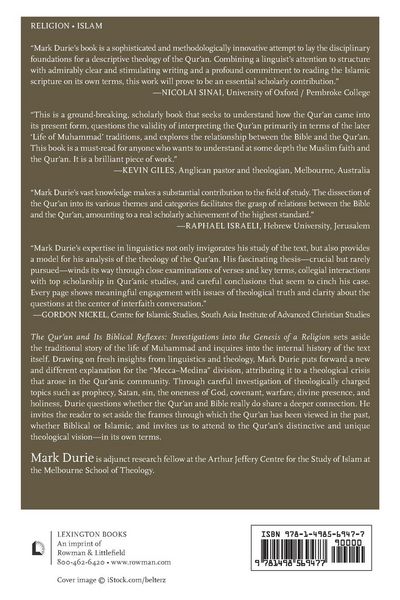 Produktbild: Qur'an and Its Biblical Reflexes